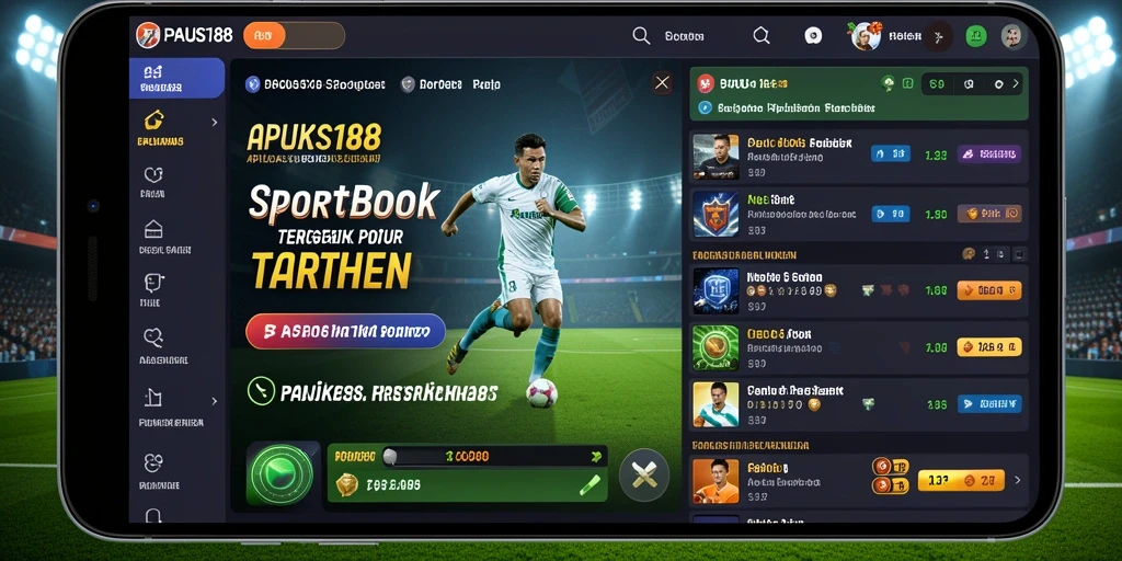 Tampilan menarik dan interaktif dari gameplay Sportsbook PAUS188.