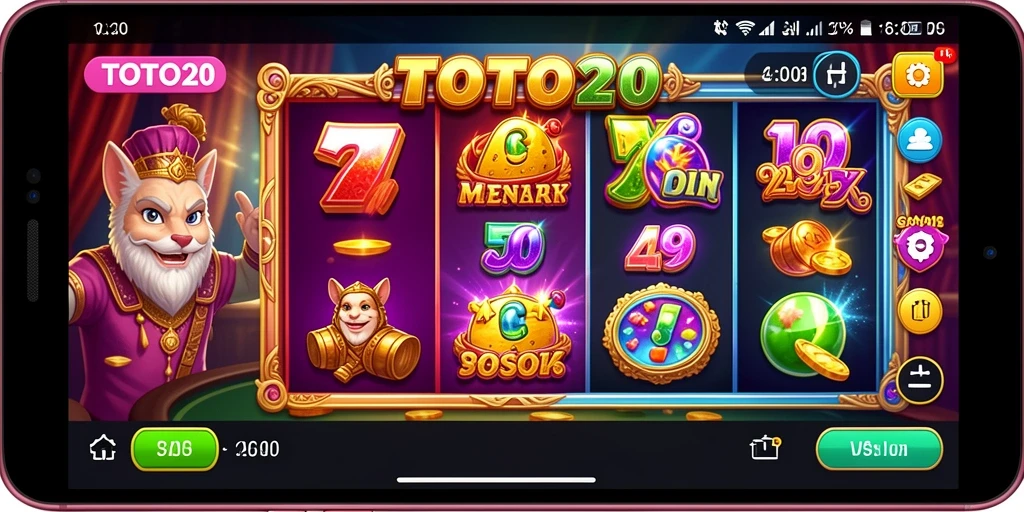 Screenshot gameplay TOTO20 yang menunjukkan keseruan bermain Slot.