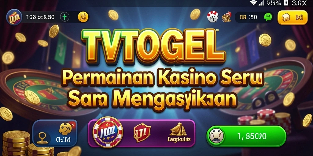 Tampilan gameplay seru dari aplikasi Kasino TVTOGEL.
