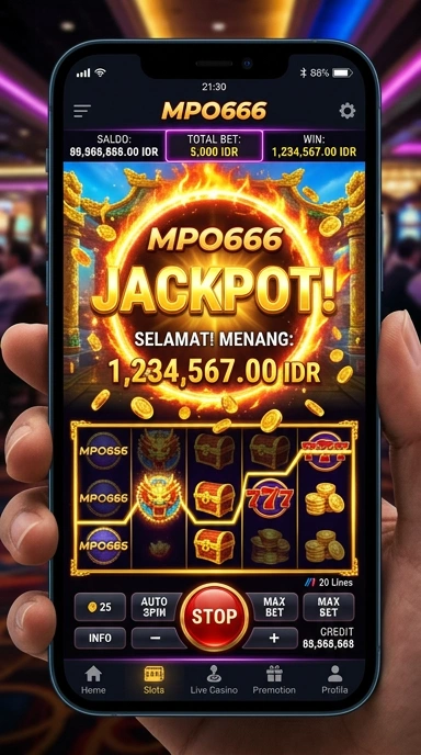 Tampilan aplikasi mpo666 dengan berbagai kategori aplikasi.